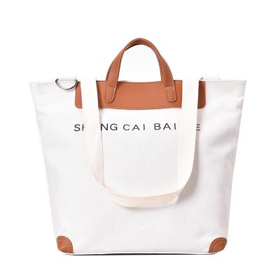 China Wholesale High Quality CrossbodyHandbag Shoulder Bags Canvas Shopping Tote Bag for sale