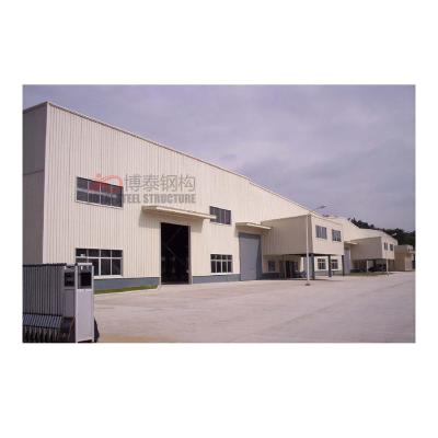 China 2022 Prefabricated Prefab Metal Warehouse Building Steel Structure Workshop Garage Te koop