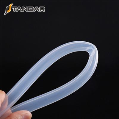 China Industrial High Pressure Thin Clear Wall Food Grade Silicone Tube For Delivering Liquid for sale