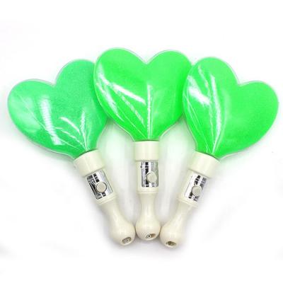 China Eco - Friendly Club Decorations Heart Shape Cheering Fans Concert Light Sticks for sale