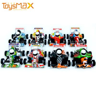 China Pull Back Alloy Go Kart 2021 New Items Pull Back Alloy Go Karts Toys Colorful Diecast Cars Set For Kids for sale