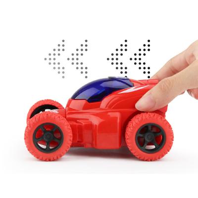 China Friction Toy Double Side Flip Diecast Metal Pull Back Alloy Toy Cars Stunt Inertia Toy Car for sale