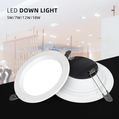 China Home Modern Outdoor Led Ceiling Light Fixtures 5w 7w 12w 18w Panel Mount Modern Outdoor Living Room Led Panel Light for sale