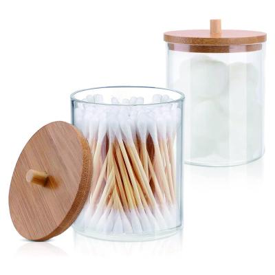 China Bamboo Storage Container Boxes Freshness Preservation Lid Cosmetics Storage Box for sale