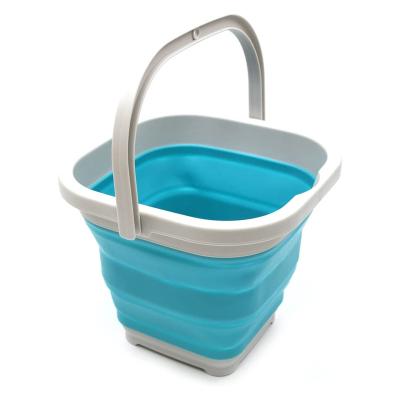 China Sustainable Home Appliance Spare Parts YK-B111 Square Folding Bucket 5L for sale