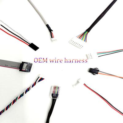 China Electronic Custom Molex JST HRS 2 Wire Harness 3 4 5 6 8 10 Pins Electrical Wiring JST Cable for sale