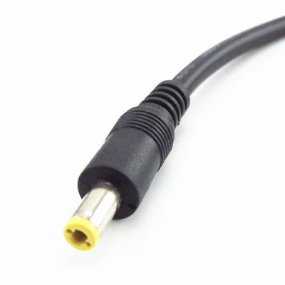 China 12V 5.5MM X2.5mm Plug Power Cable Connector Electronic DC Male To Male Cord Adapter Extension Wire for sale