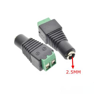 China Power supply; Power cable/LED/CCTV; DC Power Jack Connector etc. 2.1MM 3.5MM*1.1MM 1.3MM Male DC Power Female 2.5MMx5.5MM Jack Adapter for sale