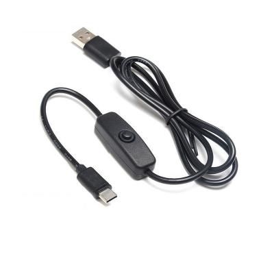 China Custom Type-c Electronic Power Switch USB Cable With On/Off Switch for sale