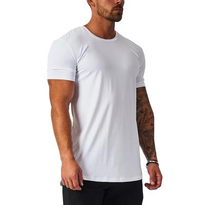 China Wholesale Anti-Wrinkle Mens Clothing Custom Design Clothing Man T-shirt White Cotton T-shirt for sale