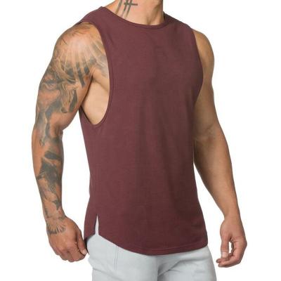 China CUSTOM MADE MEN'S PATCHWORK TANK ACTIVE LIGHTWEIGHT TANK TOP QUICK DRY for sale