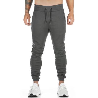 China Wholesale Breathable Sports Casual Gym Custom Comfort Men Slim Jogger Pants Sweatpants With Zipper Pockets for sale