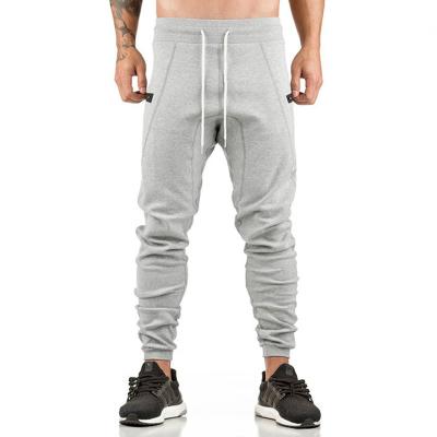 China Breathable Mens Gym Training Pants Slim Fit Cotton Workout Sweatpants Joggers Running Trousers for sale