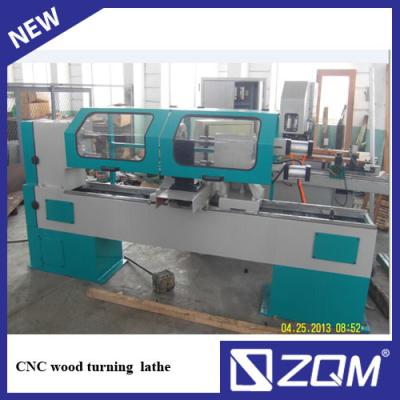 China Double axis cnc lathe induatrial wood turning machine ZCK100S2 ZCK100S2 for sale