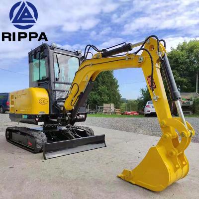 China Construction Digging Rippa Mini Bagger Mini Excavator Digger Bagger 3 3.5 Ton Mini Excavator for sale