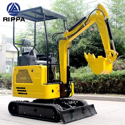 China Garment Shops Promotion Quick Order! ! ! New Crawler Excavators Rippa PC1520 1.5 Ton 2 Ton Mini Excavator for sale