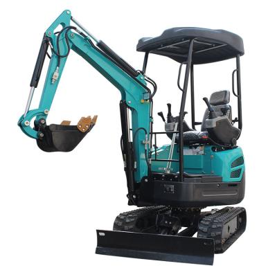 China Hotel 360 Rotation Digger 2 Ton Excavator With Rubber Track for sale