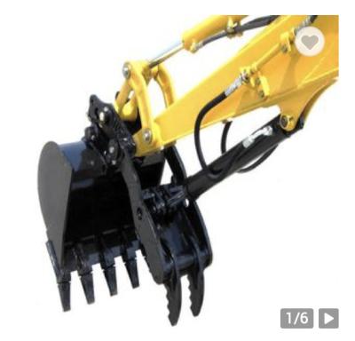 China Excavator Rippa Excavator Hydraulic Bucket Thumb for sale