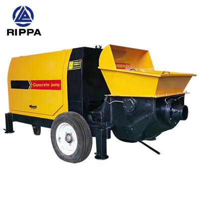 China Garment Shop Hose Mini Trailer Stationary Concrete Pump Truck Between Rippa Small Concrete Pump for sale