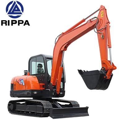 China Hotels Mini Excavator Inch Mini Digger 6 Ton Tractor Excavator for sale