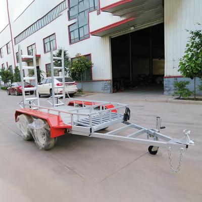 China Truck Trailer Small Mini Excavator Trailer Car Trailers Full With Steel for sale