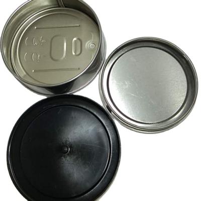 China Delta 8 Eco-friendly edible thc tuna pressitin Tin Box 100ml 3.5g tin cans and metal tin box with popular labels for sale