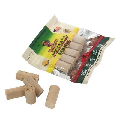 China /environmentally safe hand made/natural best hand-rolled corn husk filters 9-10mm eco natural non-toxic tobacco mouth holder for sale