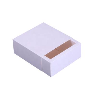 China Custom Recyclable Sliding Drawer Paper Box Craft Packaging Size Logo Lipstick Skin Stash Box Creative Recyclable Gift Box for sale