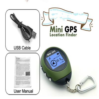 China Mini Gps Tracker Updated Mini Gps Pg03 Navigation Receiver Navigation Handheld Location Finder USB Rechargeable With Compass For Outdoor Sport Travel for sale