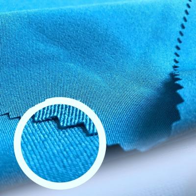 China 200D Anti-Static 4 Way Twill Spandex Polyester Fabric Yarn Woven Fiber For Woman Dress for sale