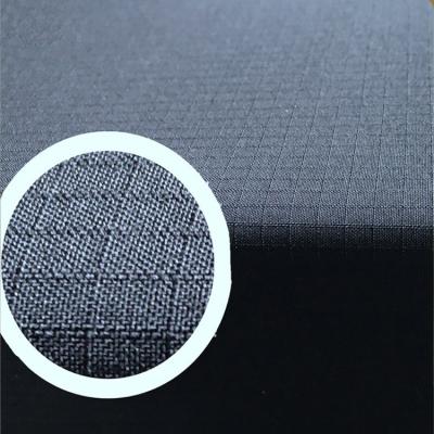 China Antistatic For Man Suit 75D Checks Jacquard Woven Technics Spun Polyester Fabric for sale