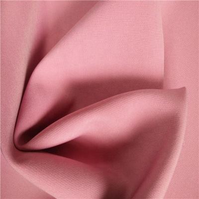 China Factory Anti-Static Crazy Polyester Jacket Apparel Fabric Suiting Dress Material for sale