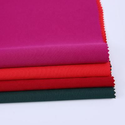 China Hot Sale Anti-Static With Double Color Good Prices 95% Polyester 5% Spandex Women Dress Fabric for sale