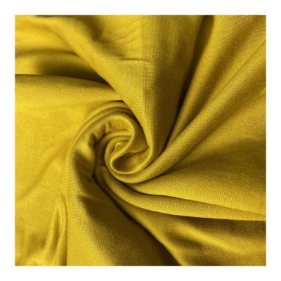 China Stretch Factory Sale Milk Silk Fabric Dty 2 Side Brushed Dty Fabric For Garments for sale