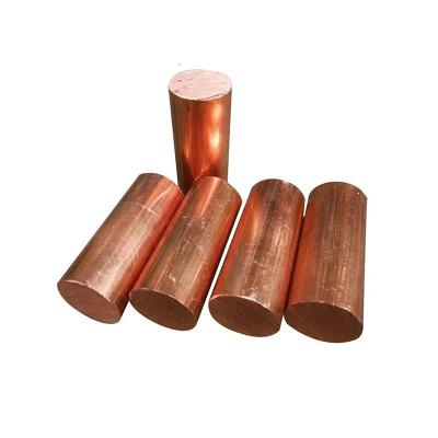 China Industrial T2 Copper Bar Corrosion Diameter Metal Copper Rod 2.5 Meters Conductive Melting Copper Welding Rods for sale