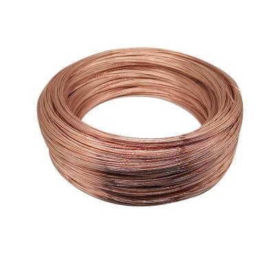 China high quality 99.9% high precision copper wire cutting edm T2 copper wire 0.01-5mm conductivity transformer wire for sale