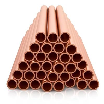 China Air Conditioner Copper Pipe C1100 Copper Coil Water Tube Chinese Manufacturers Long Term Supply for sale