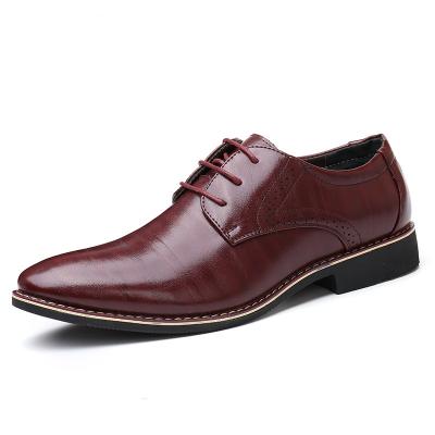 China Men's Durable Stylish Shoes Size 48 Genuine Leather Big Size Shoes For Wedding Oxford Casual Shoes for sale