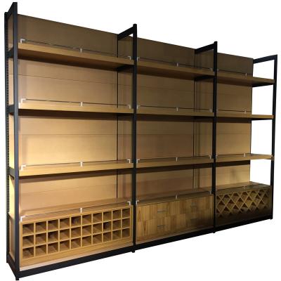 China Factory Price Double Sided Shopping Shelf Retail Supermarket Shelf Display for sale