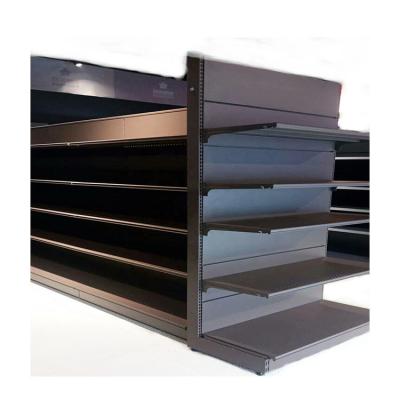 China Hot Sale OEM Double Sided Retail Shelf Gondola Supermarket Suppliers With Long Service Life for sale