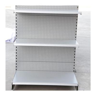 China High Quality Single Sided Punch Back Panel Shelf Hole Back Panel Shelf for sale