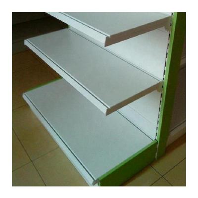 China Best Quality Double Sided Customized Size Stand Supermarket Metal Gondola For Store for sale