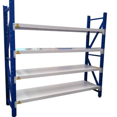 China Lightweight warehouse corrosion protection durty storage rack steel metal shelf racking for storage for sale