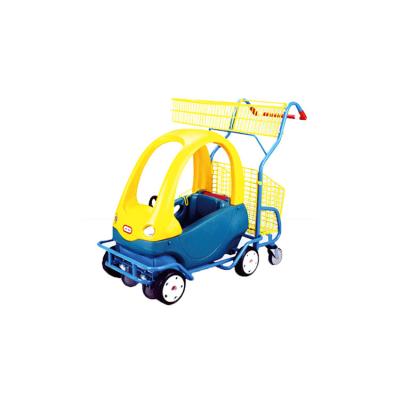 China Kids Folding Shopping Basket Trolley for sale