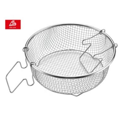 China Sustainable Reusable High Quality Strong Mesh Steamer Pot For Home for sale