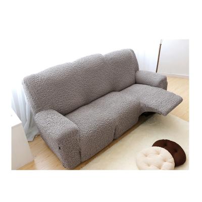 China Comfort Sofa Cover Velvet Stretch 3 Seater Modern Design Sofa Cover Elastic Breathable Elastic Spandex for sale