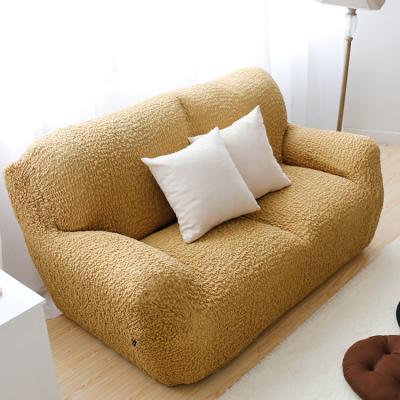 China Hot Selling Elastic Breathable Comfort Sofa Cover Plain Dyed Elastic 100% Polyester Slipcover Sofa Stretch Cover Sale for sale