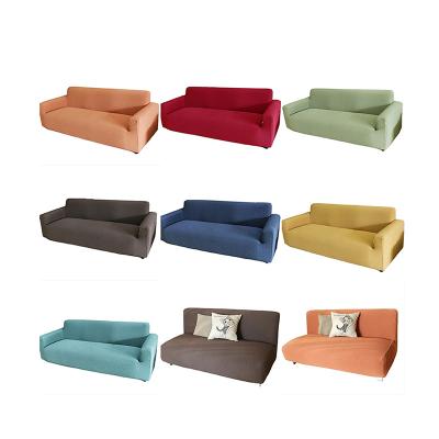 China Modern Modern Living Room Spandex Universal Plug & Play 2 Seater Exhaust Sofa Cover Elastic Sofa Cover for sale