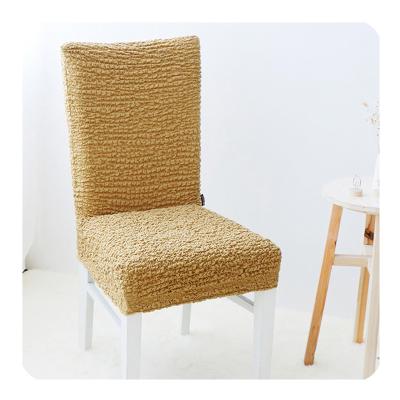 China Durable Customized Dining Chair Cover Elastic Soft Cost Effective Seat Cover for sale