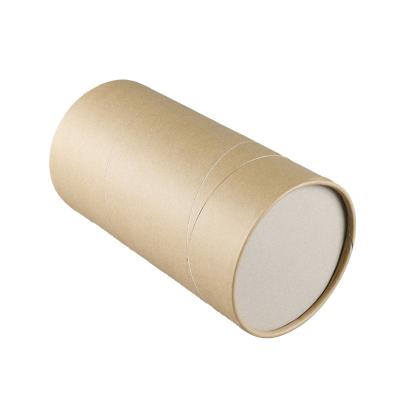 China Recycled Materials Custom Printed Creative Cylinder Push Around Gift Paper Tube Kraft Cardboard Tube Packaging For Wine Packaging for sale